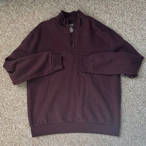 Tek Gear Men’s Quarter-zip Pullover Sweater Size Medium